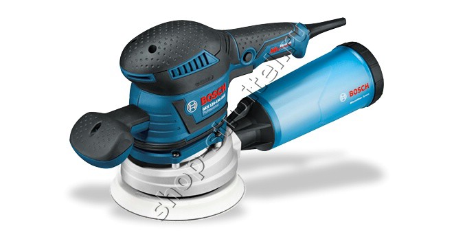 Увеличенная фотография Электрическая эксцентриковая шлифмашина Bosch GEX 125-150 AVE (L-BOXX)